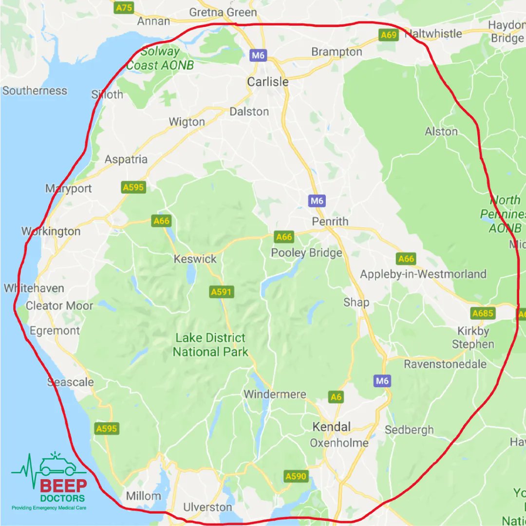 In 2022 it's our aim to raise enough money to buy 4 new emergency response vehicles. Each vehicle will be stationed in all four corners of Cumbria, so our team of doctors can get to patients in need more quickly. Each vehicle costs in excess of £40k. Do you think you can help us?