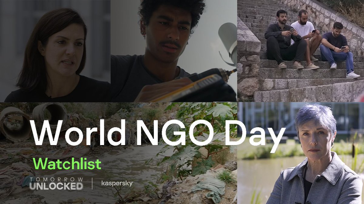 Celebrate #WorldNGODay watching 5 amazing #tech nonprofits <a href="/nycmesh/">@nycmesh.bsky.social</a> <a href="/TheOceanCleanup/">The Ocean Cleanup</a> @Homo_Digitalis <a href="/CyberpeaceInst/">CyberPeace Institute</a> <a href="/privacyint/">Privacy International</a> <a href="/IWFhotline/">Internet Watch Foundation (IWF)</a> 🔦🧑‍💻: bit.ly/3K6fRaV #CreateTomorrow