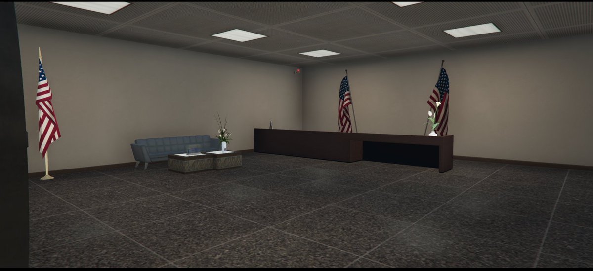 21JumpClick's tweet image. Comment ça le Procureur Général n'avait pas de bureau à lui ?

C'est maintenant chose faite ! Un bâtiment réservé et des bureaux privés rien que pour les procureurs de San Andreas !

Tout ça grâce au super travail d'@Ashgalar et de @MrAkaisu. Merci !