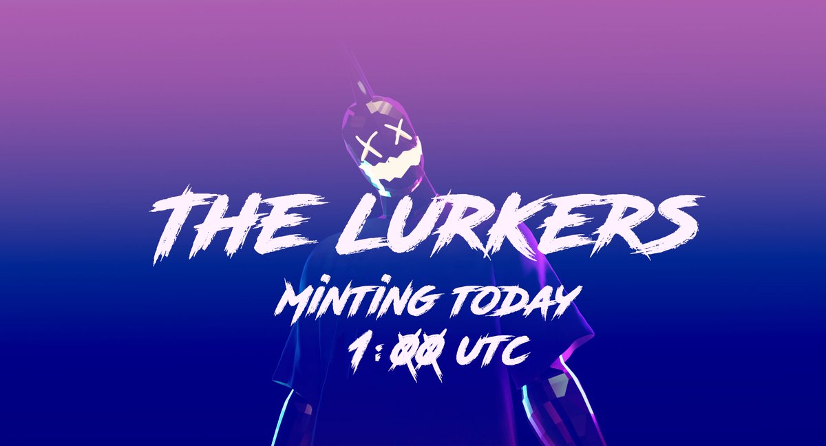 LurkersCNFT's tweet photo. ⏱️Few more hours til the Lurkers arrive👻

WL Mint 25₳ : 
2pm PST / 5pm EST / 10pm UTC 

Public Mint 30₳ : 
5pm PST / 8pm EST / 1am UTC 

⏬Join Here⏬
https://t.co/W1iQr5nOQf

#THELURKERS
#CNFTDrop #CNFT #CNFTProject #CNFTCollection #NFT #NFTDrop #NFTProject https://t.co/ilG3Zdqmum