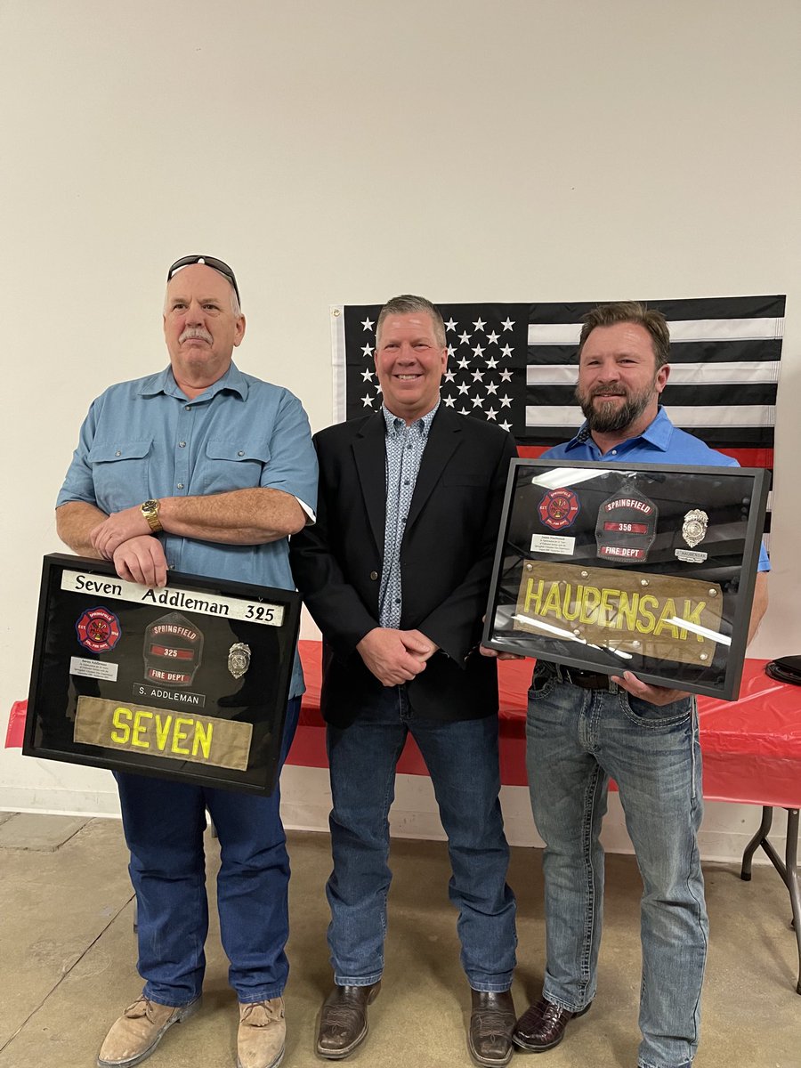Two long time members retired in 2021. Seven Addleman (36 years) &amp; James Haubensak (21 years). Thank you for your many years of dedicated service to our department.