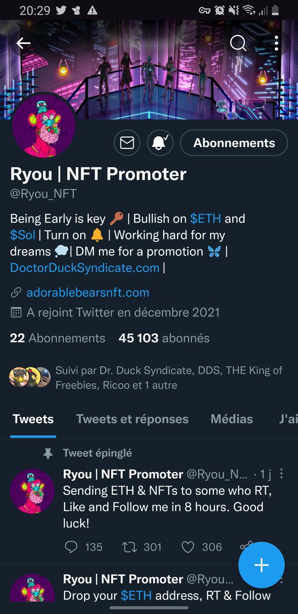 BenjaminHomber2's tweet photo. @Ryou_NFT @CryptoPlayersC1 0xE0d78c97ac28A617217b5C6b43C27D6067d43Cfe https://t.co/nqxGzUzX5b