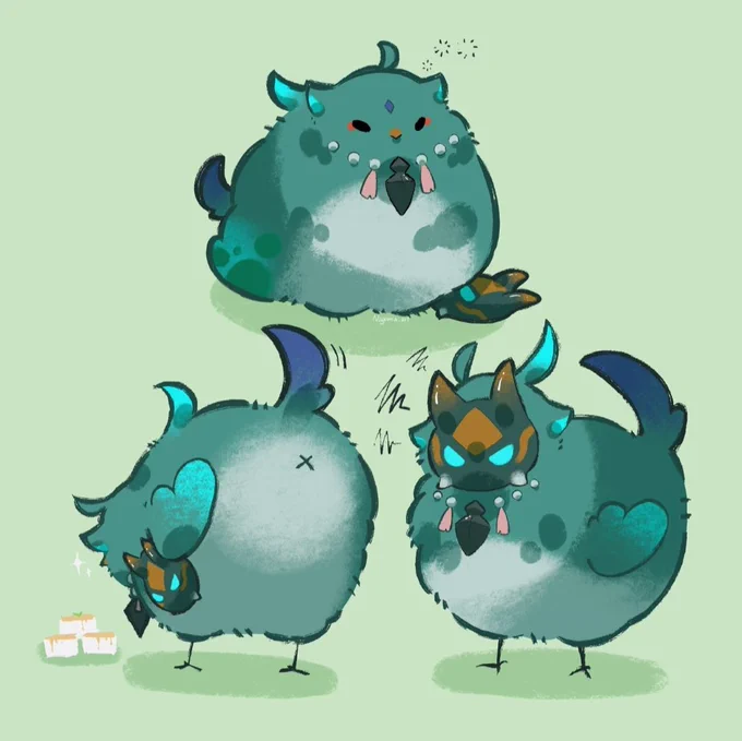 ショウ🐦
#Xiao #魈 #GenshinImapct #原神 