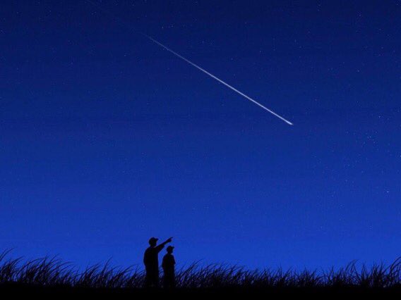 Utd2Ben's tweet photo. “Dad is that a shooting star?”
“No Son, that’s Kepa’s penalty” https://t.co/rn3ShAOhBY