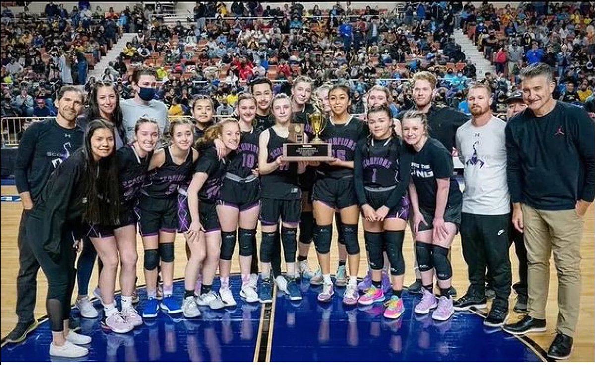 WestCoastAdvant's tweet photo. We fell short of the State Title.. but there is one thing I can say is that I am so proud of every single person in this picture. 🏀🦂 

Pima Roughriders 38-36 in a back-and-forth battle for the AIA 2A State Championship. https://t.co/jxwahynOTe