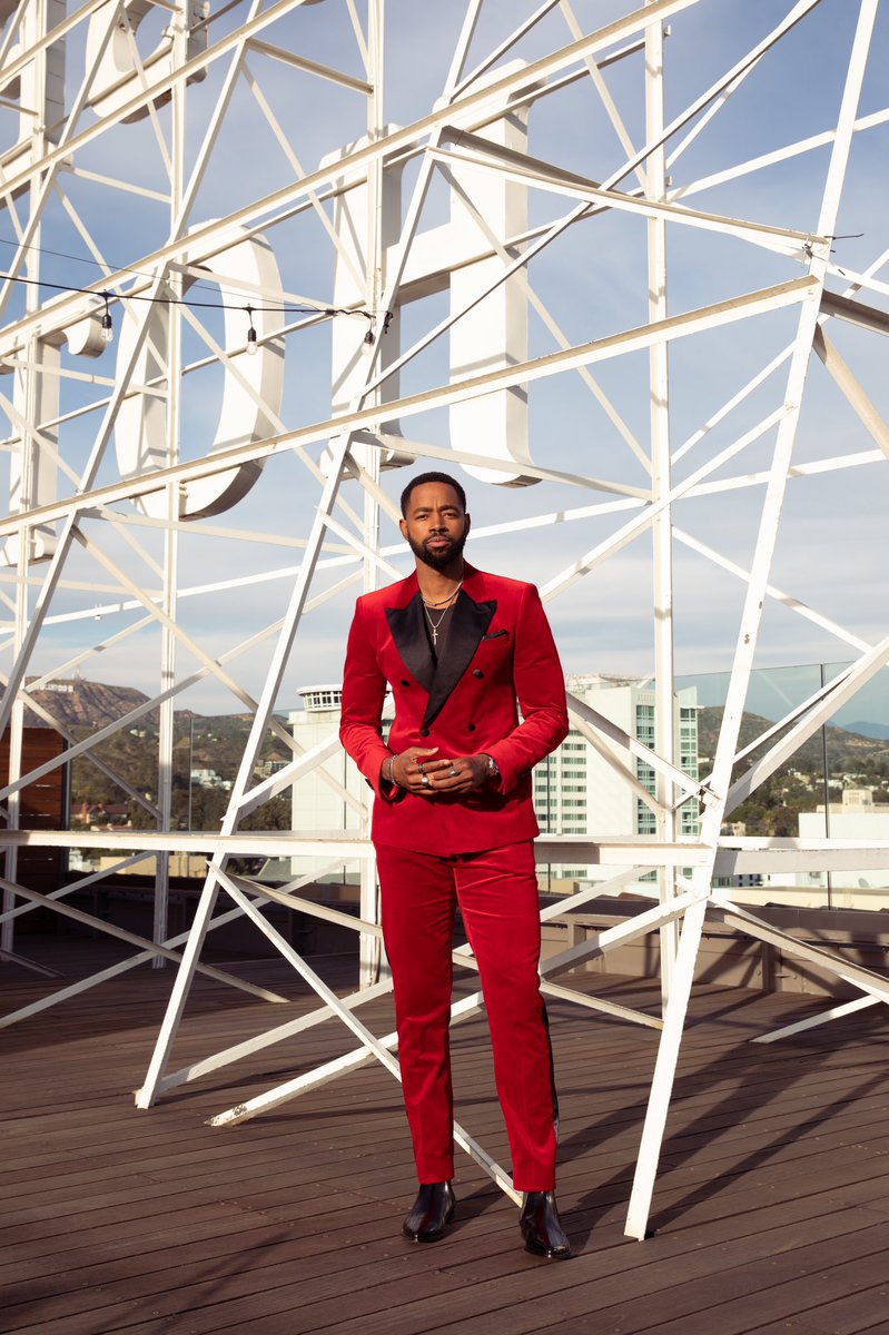 “When the award shows are virtual, make the city your red carpet! @naacpimageawards winner, @jayrellis in @dolcegabbana styled by @apuje 📸: @iamjamesanthony” #JamesShotMe #JayEllis #HBO #naacp #naacpimageawards #Insecure #Lawrence #TopGun #suitsharks #DolceAndGabbana