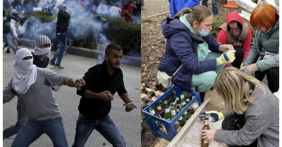 Sam55287226's tweet photo. Self-defense in #Palestine becomes a terrorist in #Ukraine becomes a hero https://t.co/awzTrKtqQC