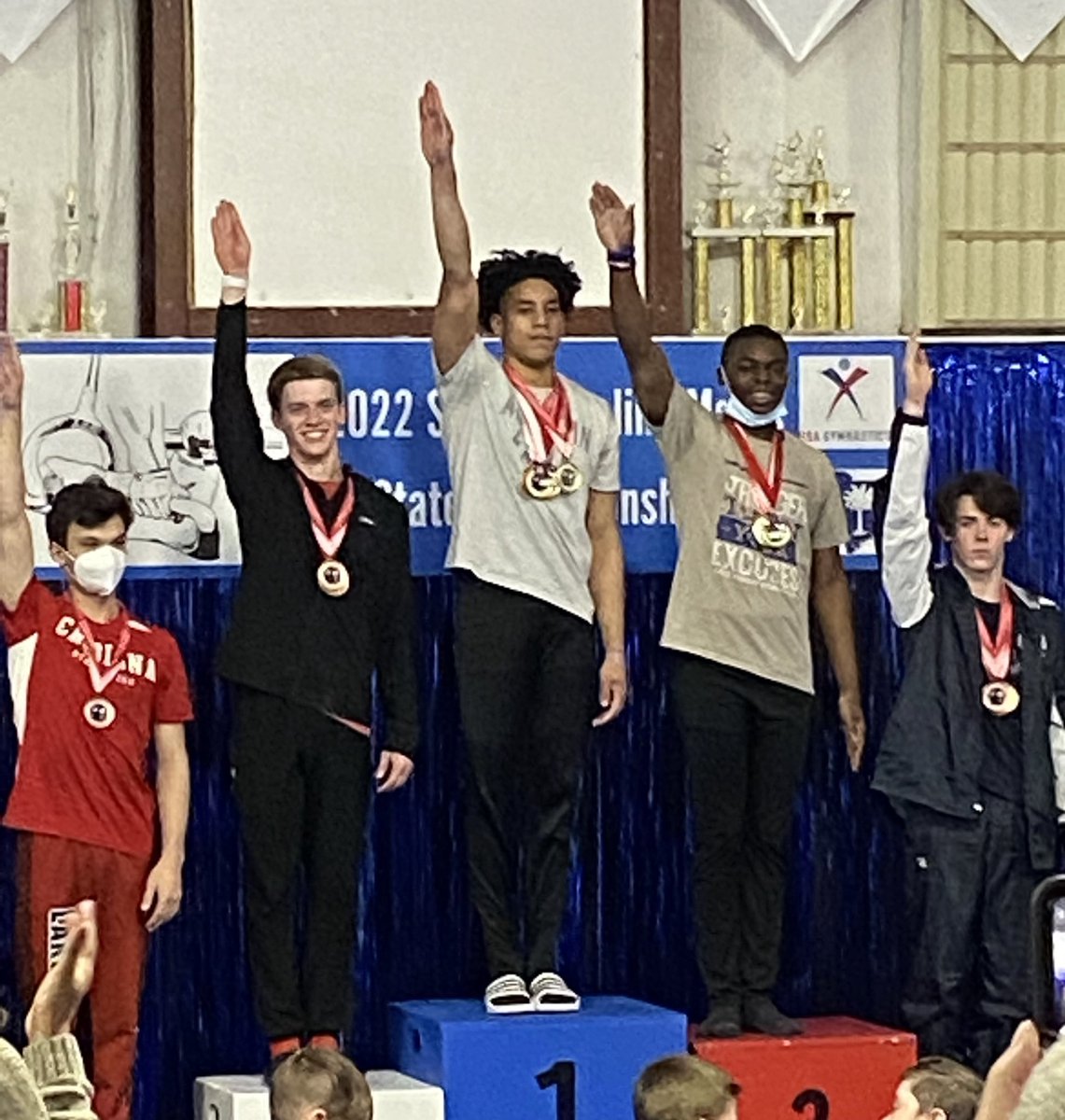CNathletics1's tweet image. @4CardinalNewman Junior-Justin Martin has won an impressive state championship this afternoon! Congratulations Justin on winning the South Carolina Men’s Gymnastics All-Around State Championship! #BackTheBird