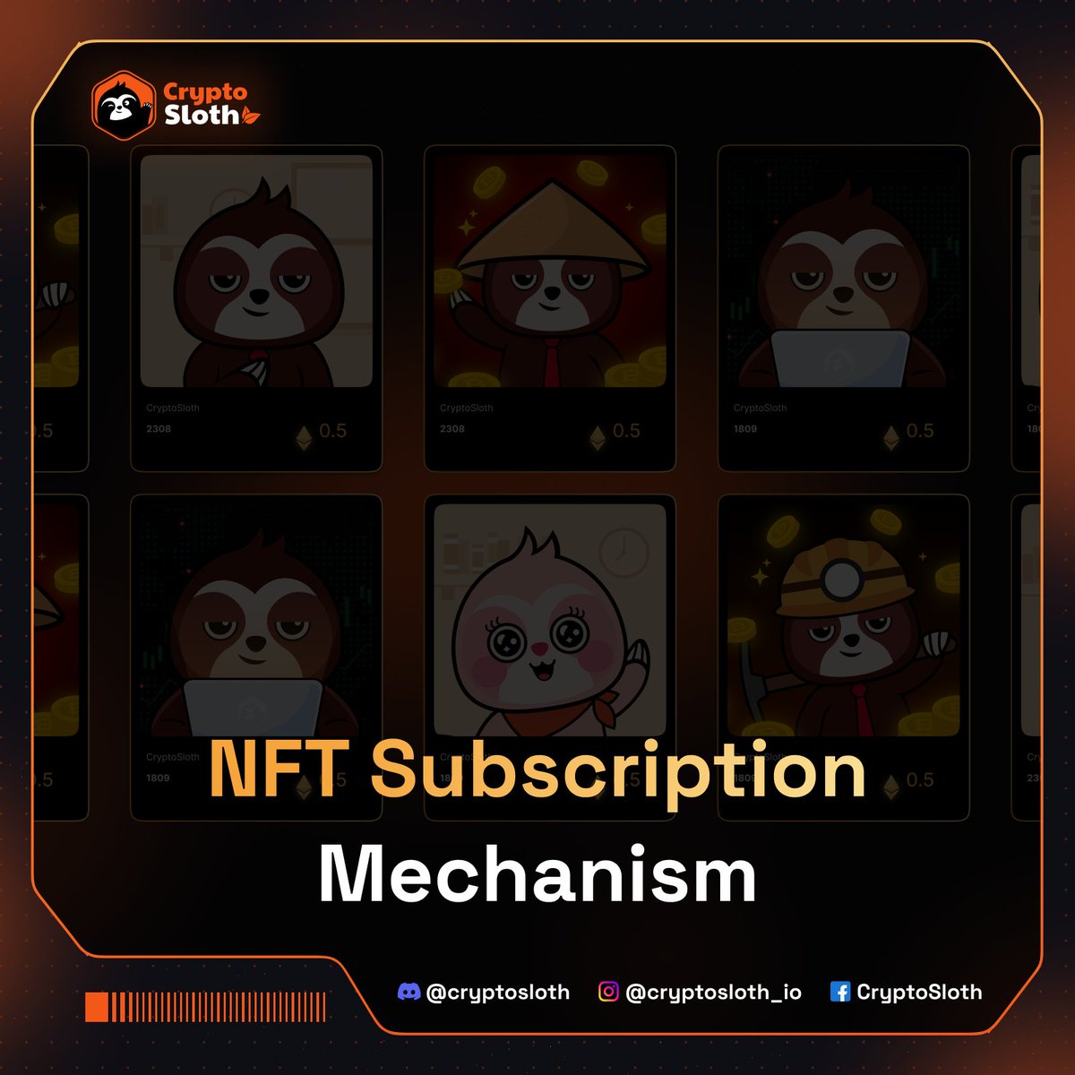 CryptoSloth_io's tweet photo. 🔥SOMETHING NEW IS COMING UP!🔥
👉Follow us on the link below to learn more about this project!
https://t.co/sl6PxfbQSK
#cryptocurrency #NFTCommunity #Bitcoin #Cryptosloth https://t.co/wVq2G2BWZT