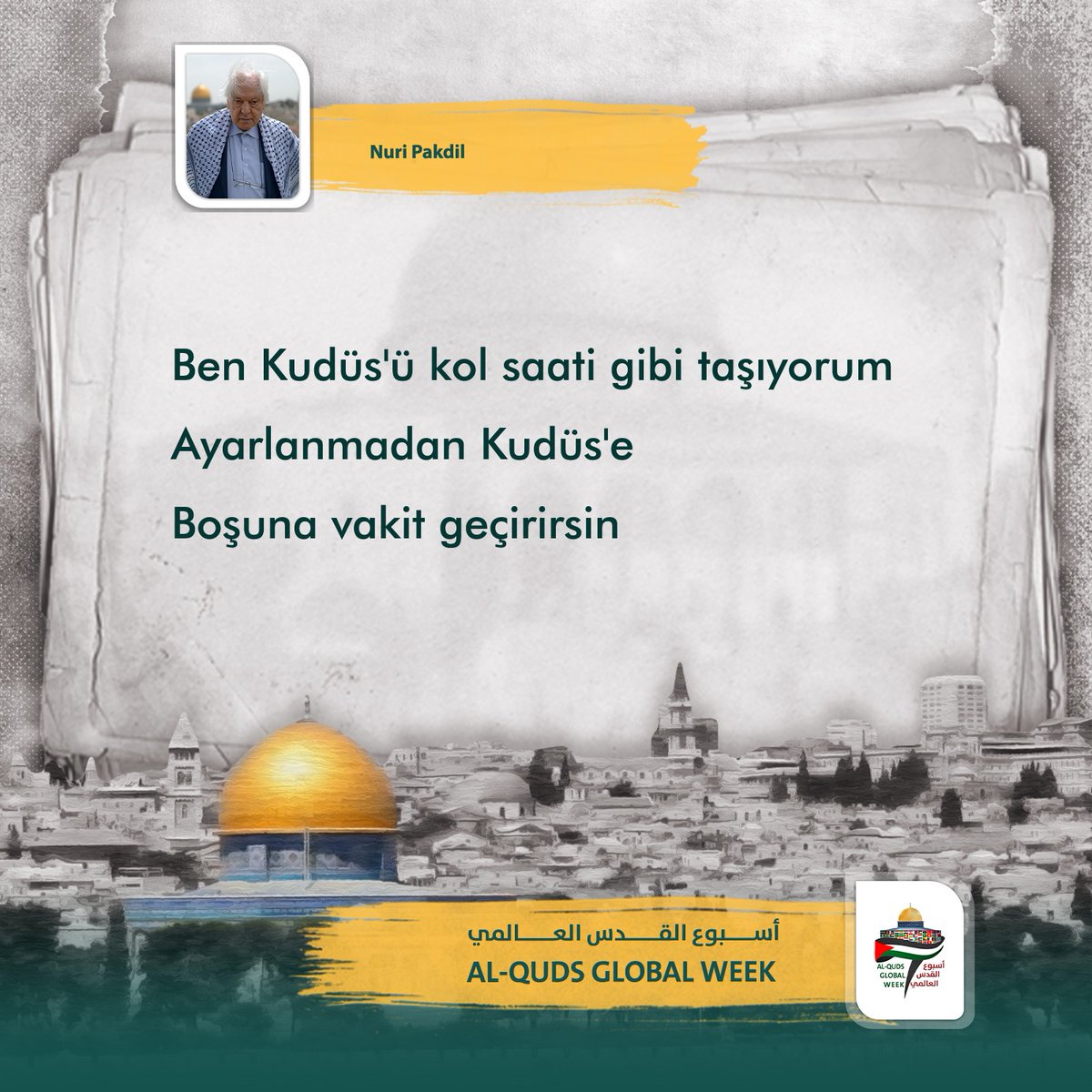 DkvAdana's tweet photo. #KudüsHaftası
#Alqudsglobalweek https://t.co/FLUuslkhJN