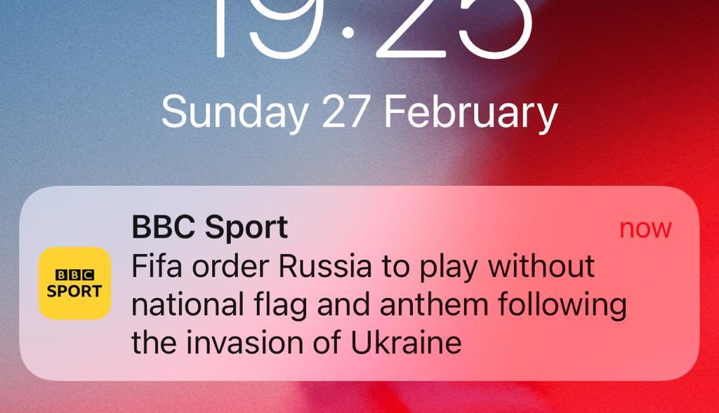 matty5573's tweet image. Wow - that’s a proper sanction. Well done #CorruptFIFA @FIFAcom @BBCNews #disgrace