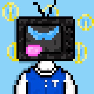 RealCryptoTVZ's tweet photo. Looking for a new NFT project to invest in? Well here’s CryptoTVZ a unique design of pixel art which will be on the etheruem blockchain on 4/3/22 but 16 of our pieces have been released on opensea as a sneak peak!! https://t.co/SupnR4lHc7
