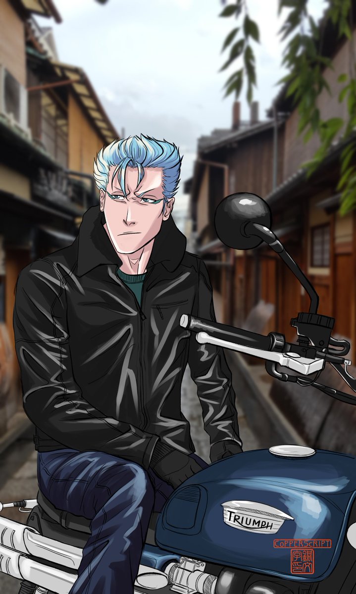 copperscript's tweet photo. grimmjow https://t.co/ij93iocx6X