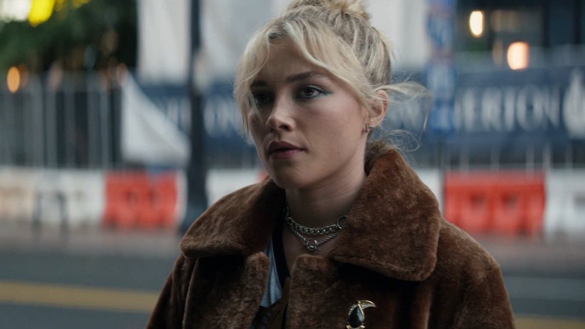 bestofpugh's tweet photo. on my mind: florence pugh as yelena belova https://t.co/cG0348xKkq