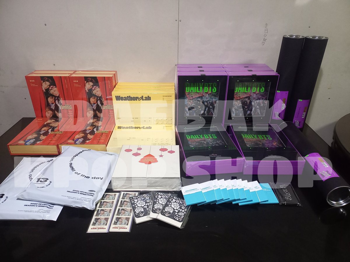 dbkshop's tweet photo. #DBKShopUpdates

BOX 2 &amp; 3 are here. To the claimers/miners, We will email you first before proceeding to payment. 😊

Sorry for the delay of these items. https://t.co/7TpKs5IC0x