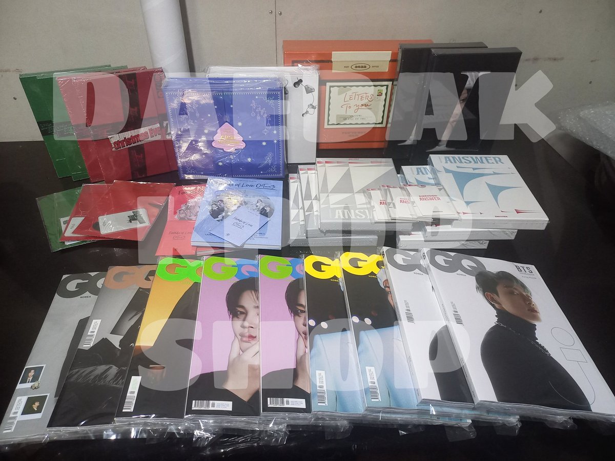 dbkshop's tweet photo. #DBKShopUpdates

BOX 2 &amp; 3 are here. To the claimers/miners, We will email you first before proceeding to payment. 😊

Sorry for the delay of these items. https://t.co/7TpKs5IC0x