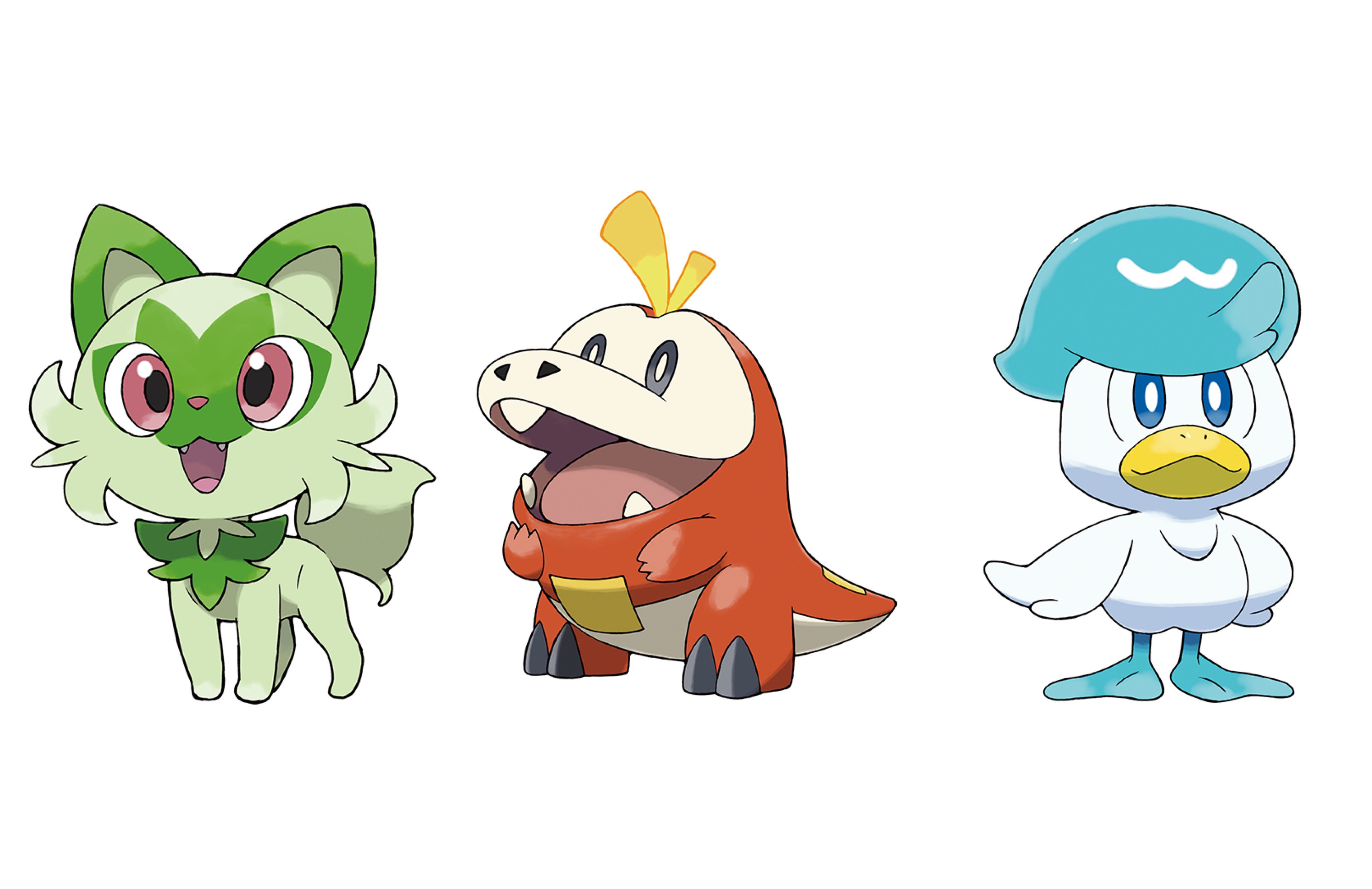 Pokémon Presents févirer 2022 - starters 9G