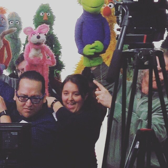 On this day in 2018. It was such an honor to learn from the generous performers at the Sesame Puppeteer Workshop. instagr.am/p/CafhVmIlEGF/