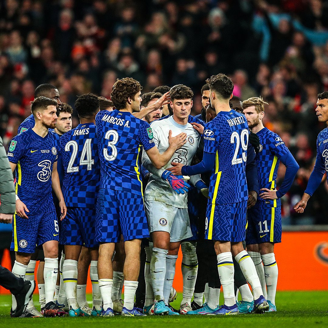 Kayceeremo's tweet photo. ❤️❤️❤️❤️ Kepa! We win & lose together! I am sure you might feel worse but you are loved at #Chelsea #Kepa!
#upupChelsea #cfc #CarabaoCupFinal #CHELIV https://t.co/mtY9Qt73OS