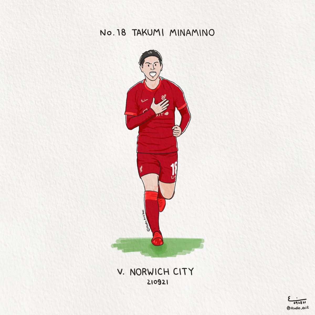 studioexit39's tweet photo. Let’s not forget about this man throughout the journey 👏🏻 @takumina0116 #LFC #CarabaoCupFinal https://t.co/4Kri5UJ244