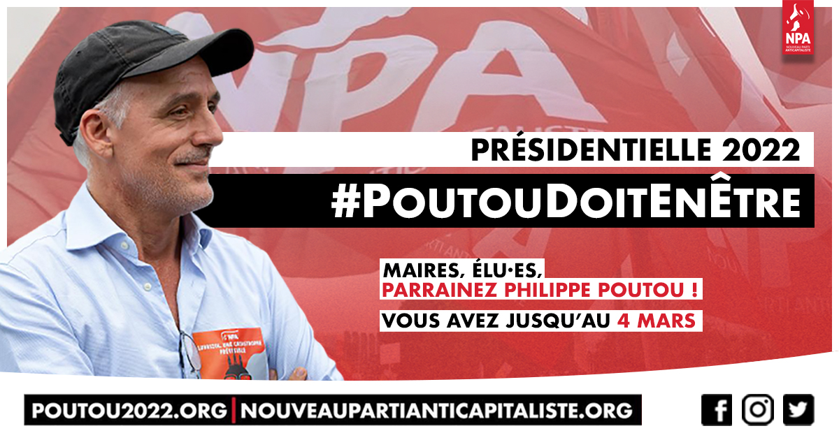 PhilippePoutou's tweet photo. 365 parrainages prêts de notre côté! Plus de 25 par jour en ce moment. J-6, on peut arriver aux 500!
C'est possible avec la détermination des militantEs et sympathisantEs, et grâce à l’aide d'autres militantEs de gauche.
On continue jusqu’à vendredi. On sera là!
#PoutouDoitEnÊtre https://t.co/9EGgmSC0Od