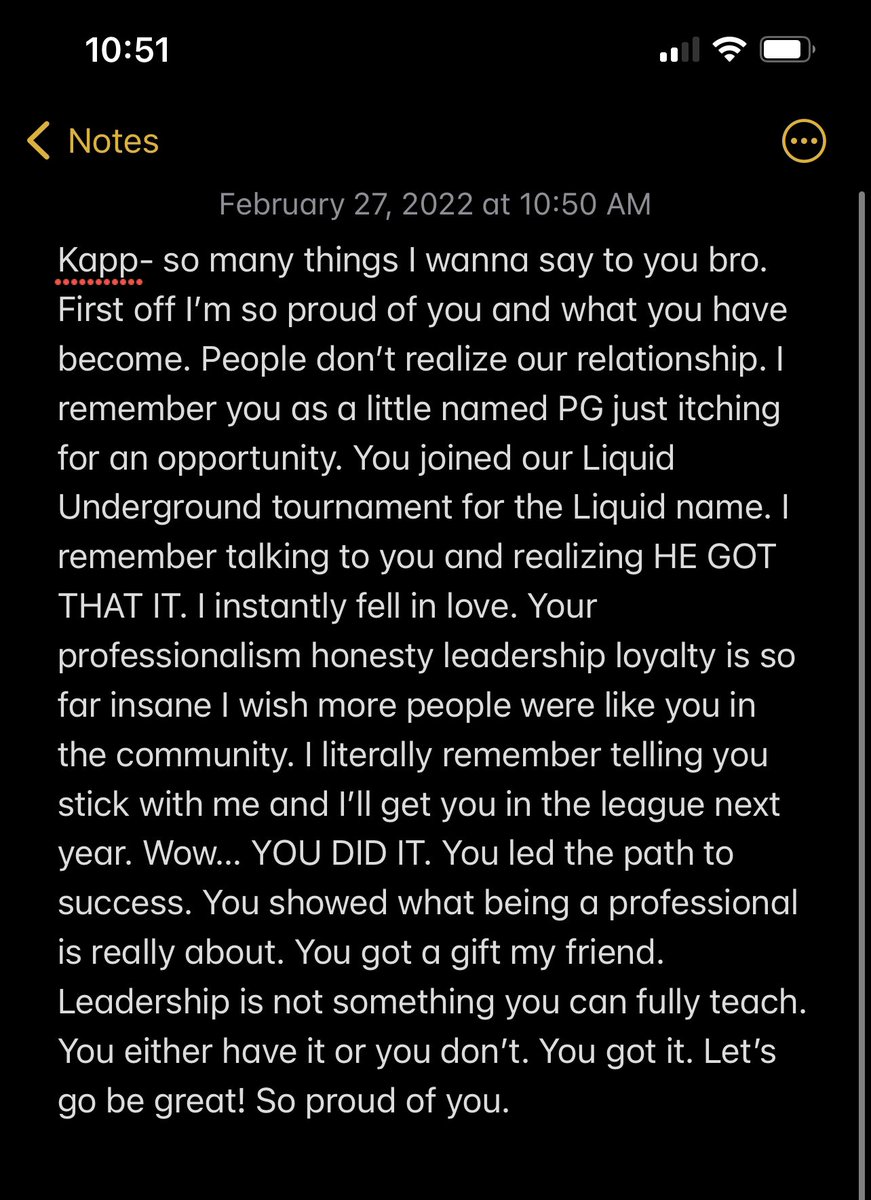 @NoKappx so so proud of your growth. Jobs not finished. Let’s go make this money.