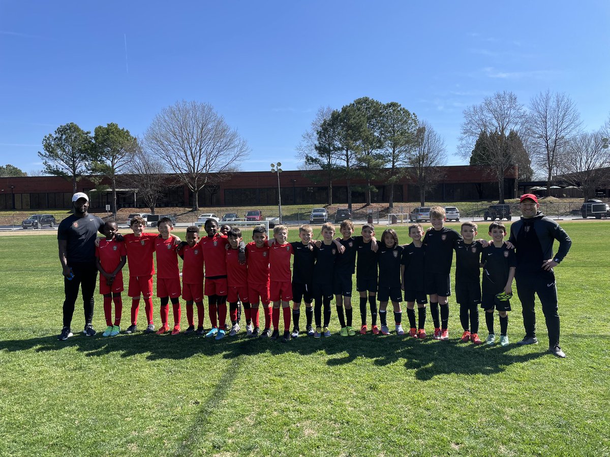 The U10 Elite and U10 Gold teams played a great scrimmage on Saturday and the teams were led by Academy Director Gregg Tavani and Academy Coach Charles Cisco. ⚽️💯🔥 #weareafu