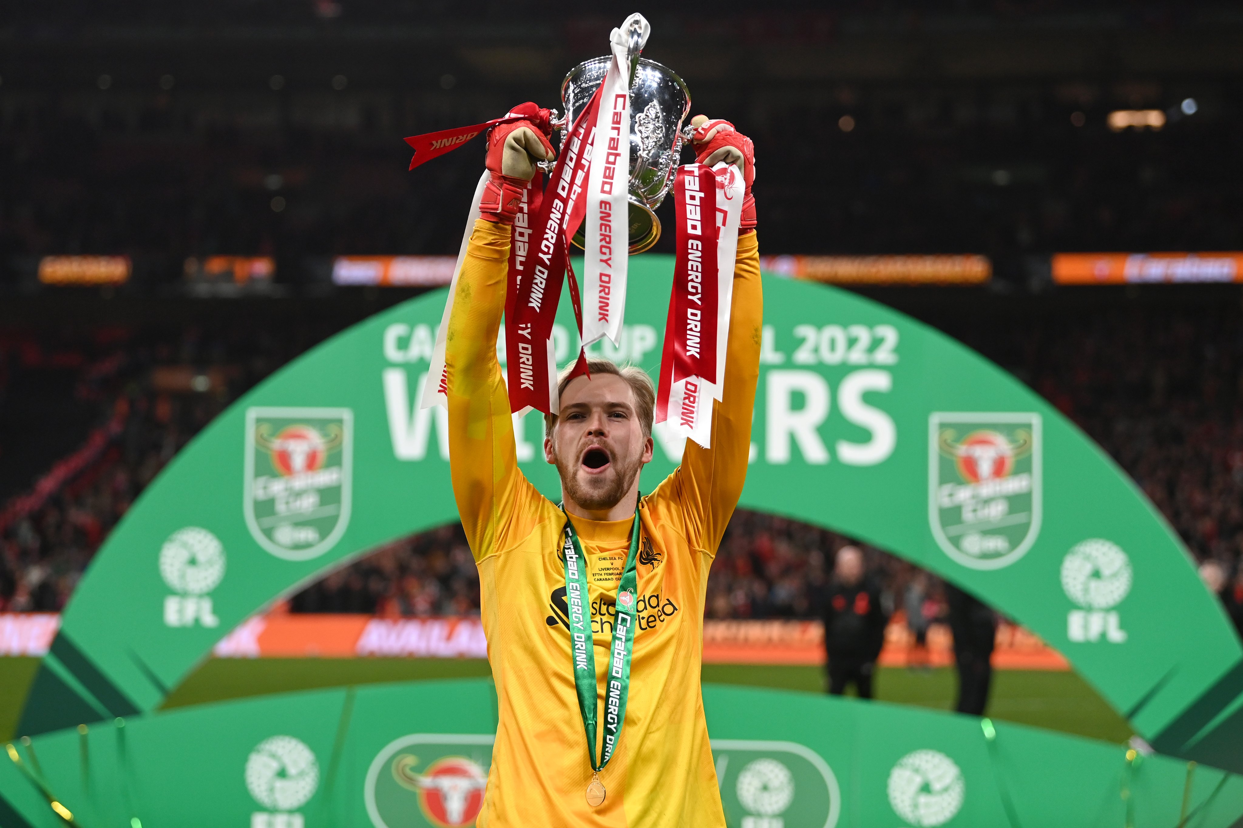 Liverpool wins the Carabao Cup for the record ninth time at Wembley Stadium