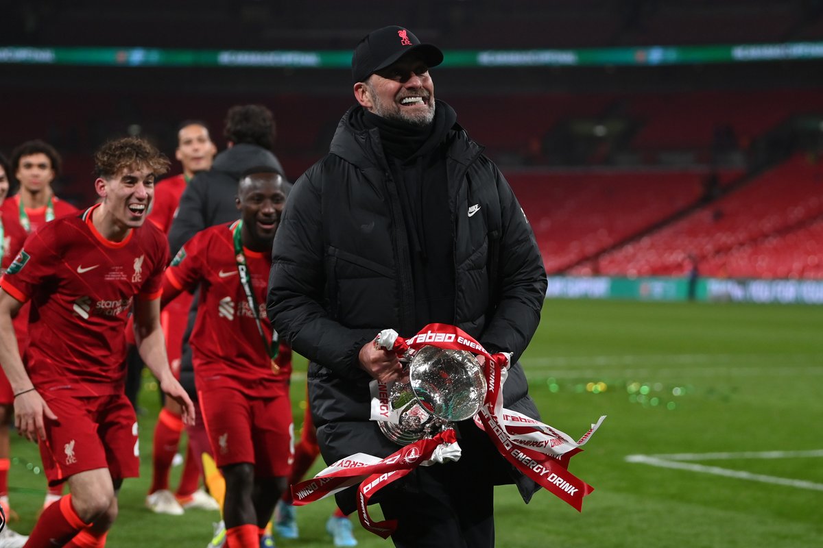 LFC's tweet image. Things you love to see.

Carabao Cup 𝐖𝐈𝐍𝐍𝐄𝐑𝐒 🏆