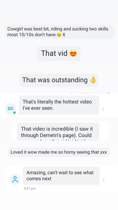 Feedback from my new video🥺 50% OFF subscriptions &amp; come get my new threesome video whilst it has a BIG<a href="/tag/findom"class="tags"><span>#findom</span></a>