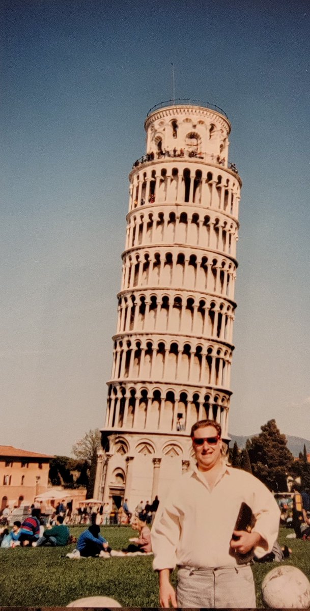 THE FIRST ARGUMENT  I LOST WITH MY WIFE AS A MARRIED COUPLE. ON OUR HONEYMOON IN ITALY. SHE SAYS LETS RENT A CAR AND DRIVE TO SEE THE LEANING TOWER OF PISA. I SAID THATS NOT A REAL THING, ITS ONLY ON CARTOONS. I'LL NEVER FORGET IT, SHE SAYS "I MARRIED A MORON" REST IS HISTORY RTR