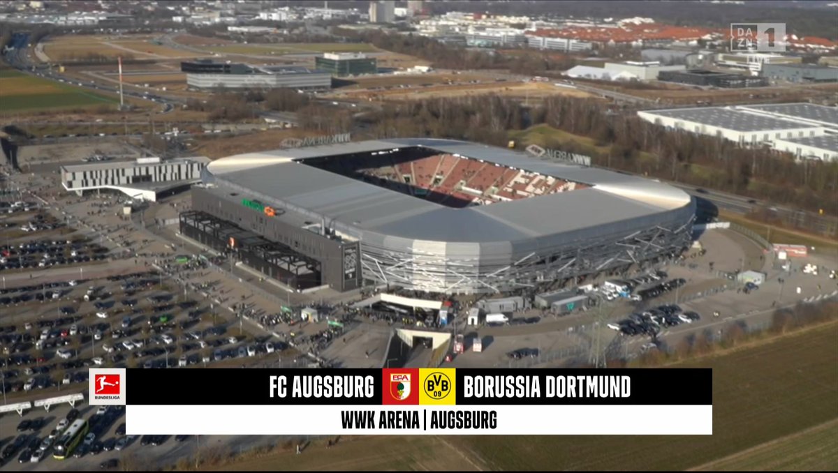 Full match: Augsburg vs Borussia Dortmund