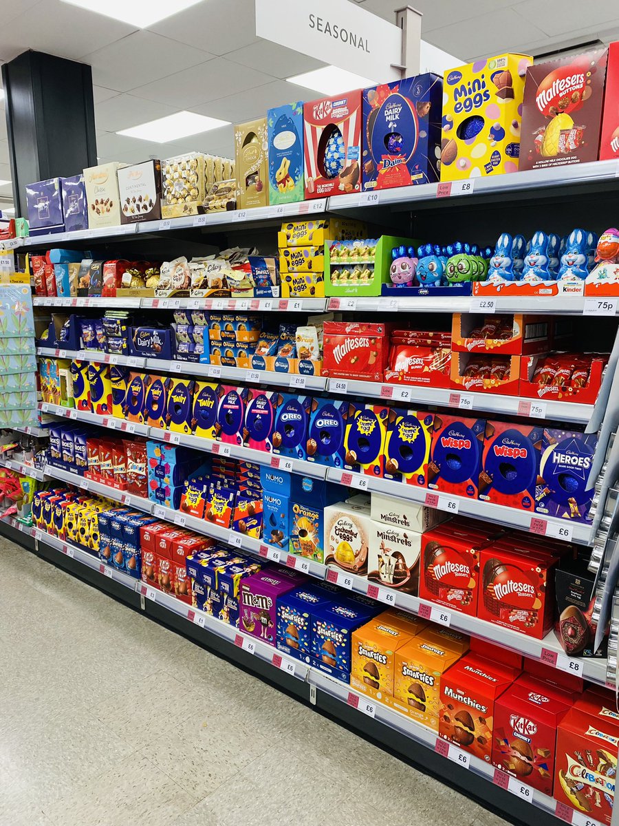 BethD15_'s tweet photo. Refreshed Easter today, there’s a massive variety this year! 🐇🐣🍫😍 #TeamNarb #Easter #choccies #crafts @Becky_2186 @simon_eales @CJWright_85 @mycoopfood https://t.co/aCsIaKlkHa