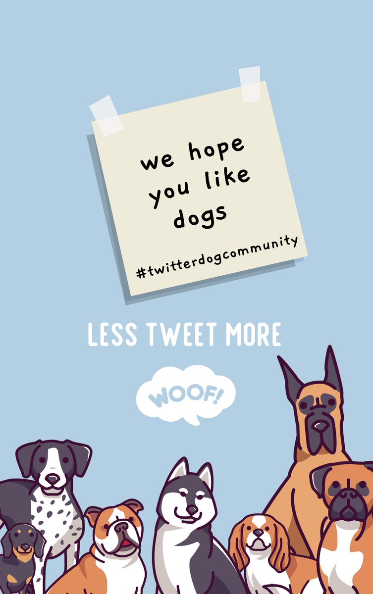 Feature page | for Dog Photography | Pet Photographers| dogs of Instagram  use #twitterdogcommunitty or #woofnottweet  for a chance to be featured / Retweeted 

( hopefully, this reads better for the OG Twitter dog community that were confused and thinking we were taking over)