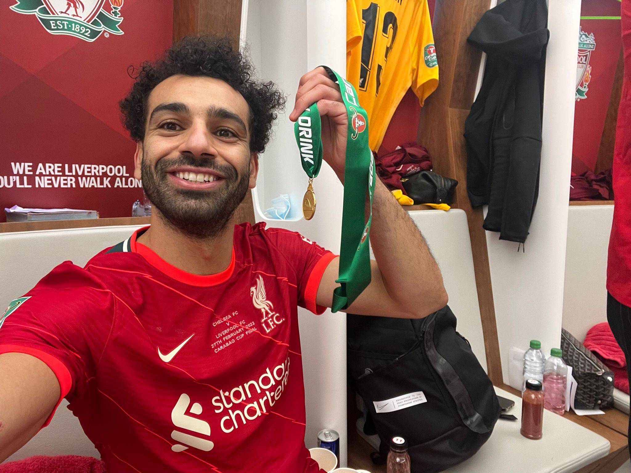 Liverpool FC on Twitter: &quot;😁🥇 https://t.co/TBh2DvMN5X&quot; / Twitter