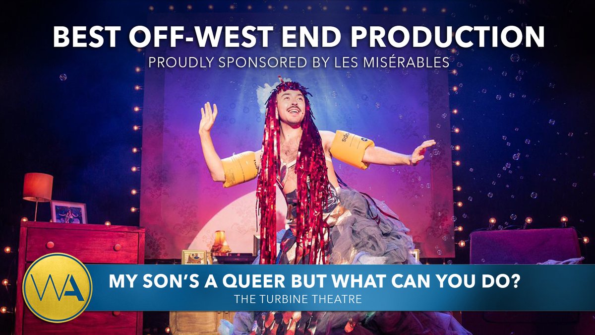 The WhatsOnStage Award for Best Off-West End Production goes to... #WOSAwards bit.ly/3HuQqOm