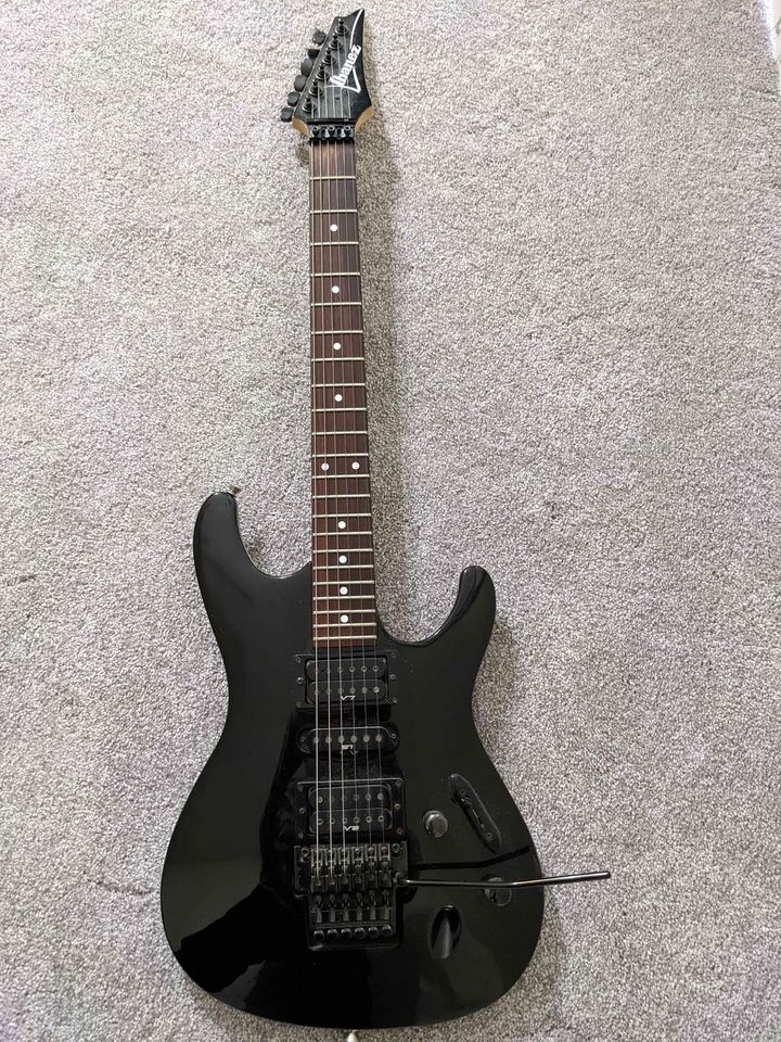 日本製 Ibanez S470 フジゲン製 マホガニー ボディ GOTOH ペグ 日本製