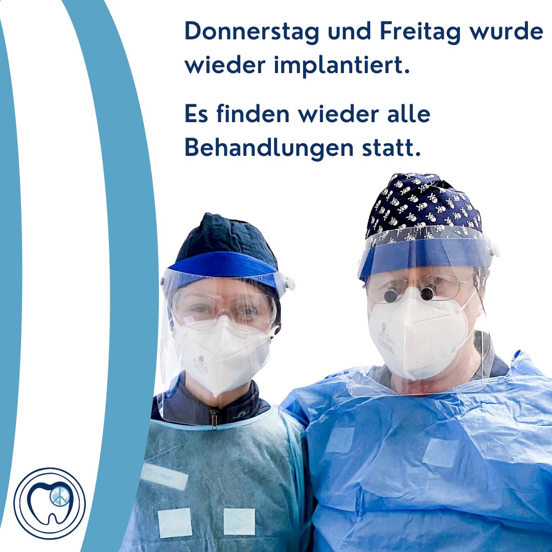 Wir sind wieder für alle Patienten da!
