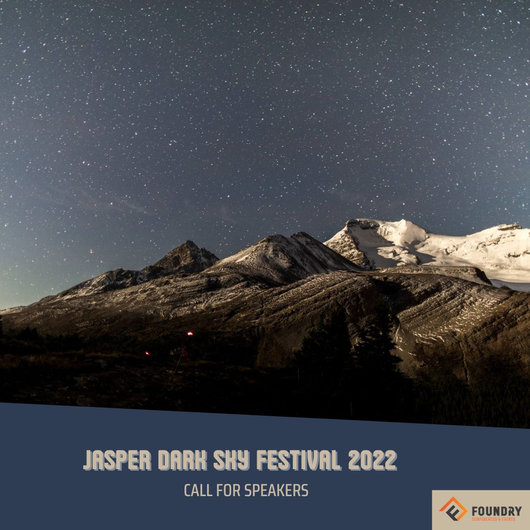 Do you have an interesting topic you’d like to share at this years' Jasper Dark Sky Festival? 

We’d love to hear from you!

#MyJasper #Venturebeyond

Follow the link: jasperdarksky.travel/speakers-2/