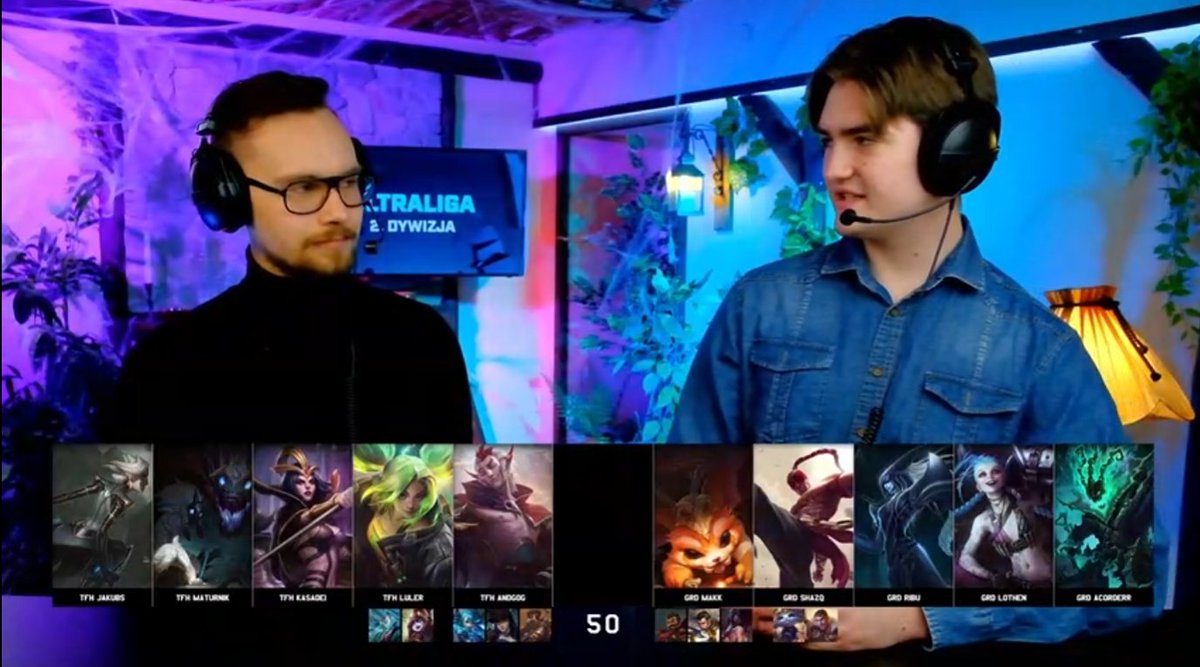 GR1_lol's tweet image. 🔥  NA NICH!  🔥

@GR1ND_lol 🆚 @thunderflashgg 

📺 twitch.tv/polsatgames2

#2ul #Ultraliga | #LeagueOfLegends 
#sigmaGR1NDset #GR1NDforthewin 💜💜