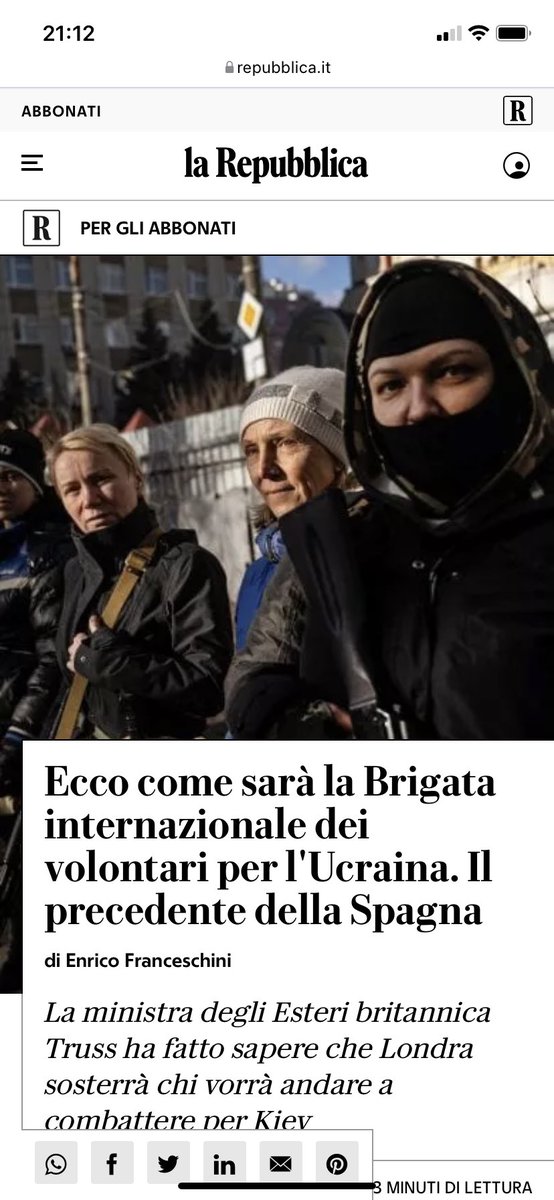 folliaordinaria's tweet photo. Amici di @repubblica, quindi questi non verranno trattati al rientro come dei terroristi, come chi è andato a combattere l’ISIS al fianco dei curdi?
Fantastica la capacità di rimozione di ciò che non serve, tipo con la jugoslavia…
#orsovive
#eddilibera https://t.co/DHo819bNX9