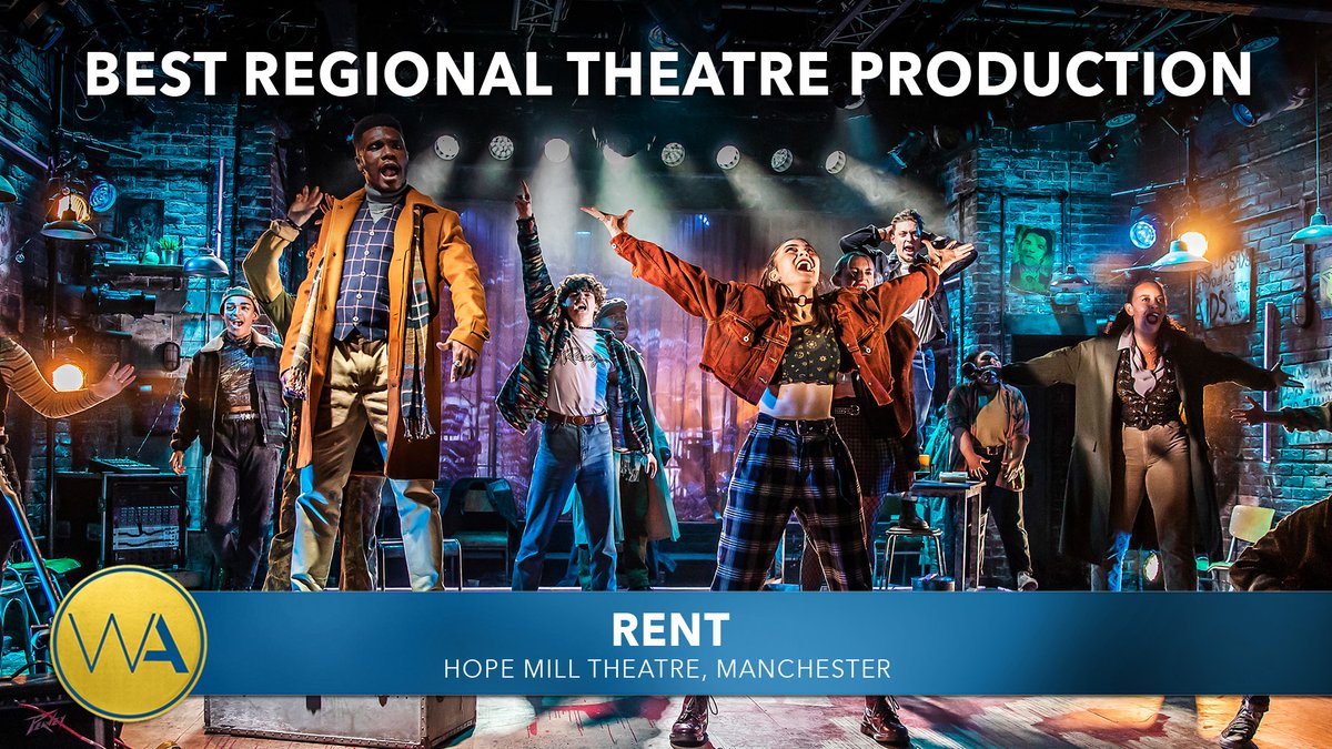 The WhatsOnStage Award for Best Regional Theatre Production goes to... #WOSAwards bit.ly/3HuQqOm
