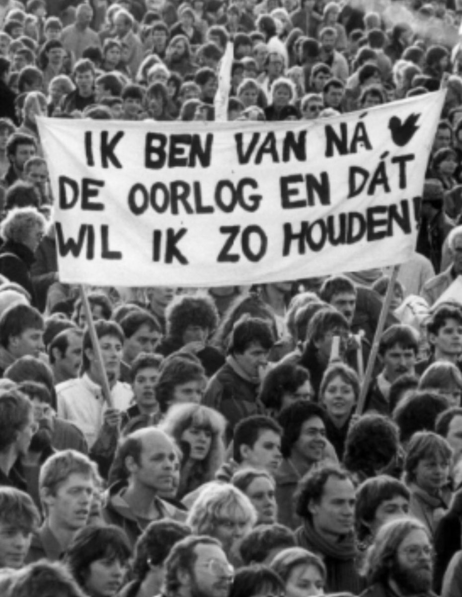 Malieveld, oktober 1983.
