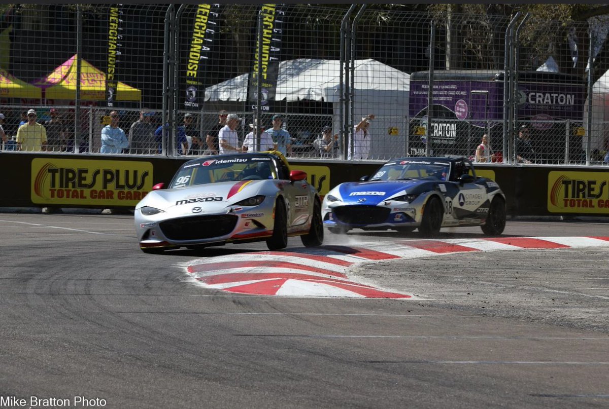 SeanVarwig's tweet image. See ya @GPSTPETE! We certainly had some good pace this weekend but with a trip into the concrete during qualifying we weren’t able to really show our stuff. Race 1 went decent with a P15 finish after starting P24 and Race 2 was going well running top 10, but I ended with a dnf.