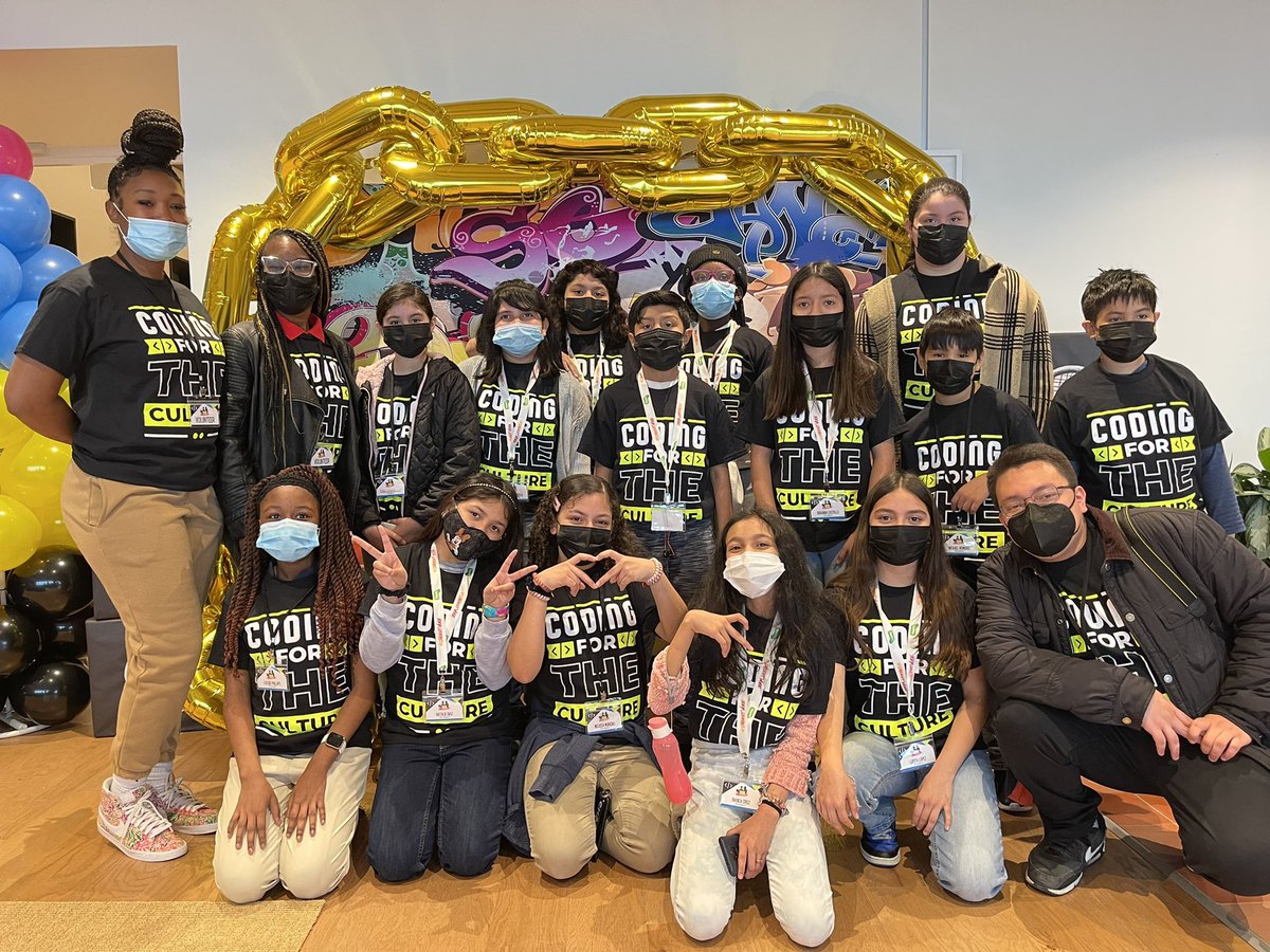 GrissomHISD's tweet image. Shout out to all of our @GrissomHISD Rockets for coming out to @Code4CultureEDU with @drjemcdonald &amp;amp; @sharell_martin Thank you to the amazing support of our parents for bringing their kids bright and early ☀️.