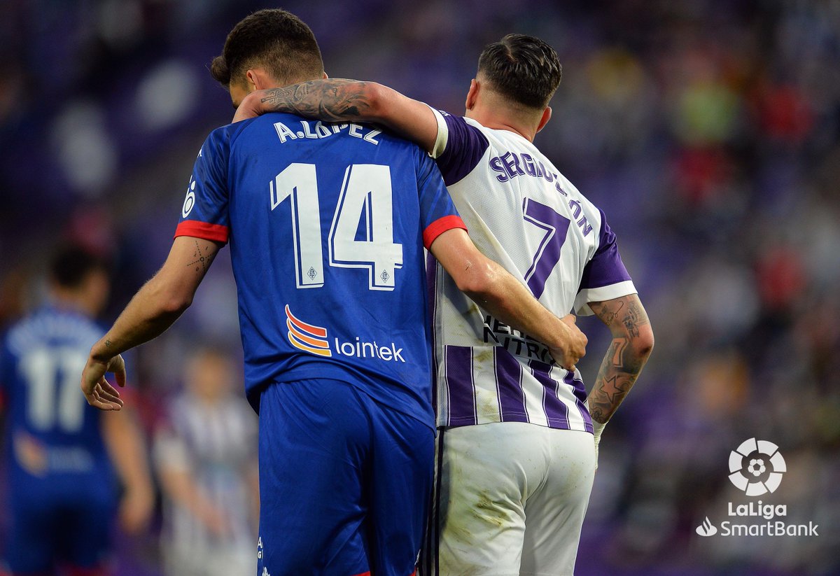 SDAmorebieta's tweet photo. Ha sido un placer visitaros, @realvalladolid. Gracias a todas y todos. Felicidades por la victoria y suerte para el resto de la temporada 🤝

#RealValladolidAmorebieta https://t.co/nWPgkXMEuO