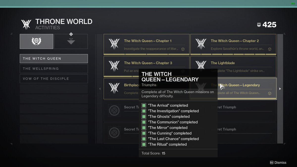 SlasherFPS's tweet photo. @GernaderJake @DestinyTheGame #TheWitchQueenLegendary https://t.co/aNXsCWOfB3