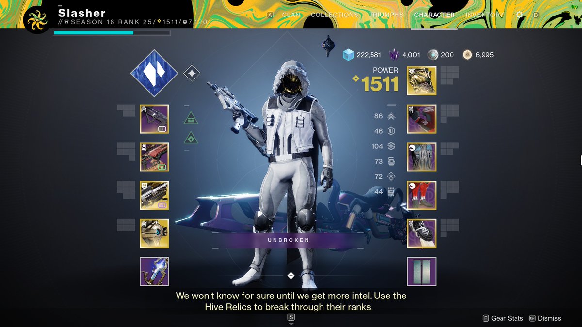 SlasherFPS's tweet photo. @GernaderJake @DestinyTheGame #TheWitchQueenLegendary https://t.co/aNXsCWOfB3