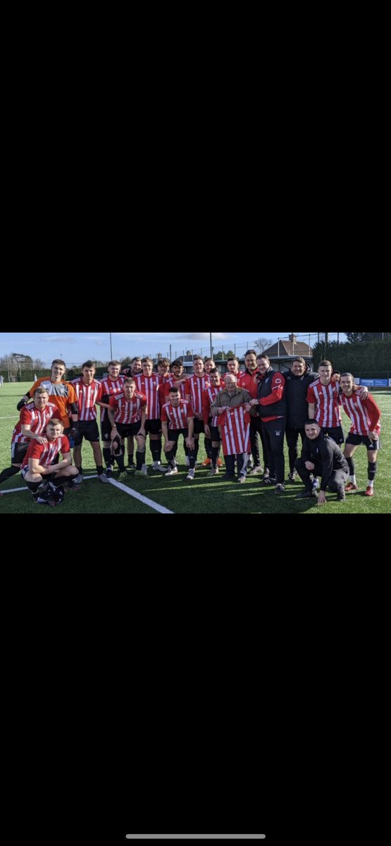 SFC1888's tweet photo. What a great day for 100 year old Les ❤️🤍! #SFC #ThisSquad❤️🤍🔥 https://t.co/5sQkxYndXx