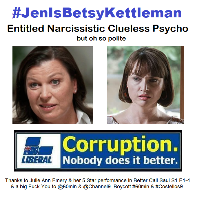 TheSawsieTrnsfr's tweet photo. I knew I'd seen that face before.
#JenIsBetsyKettleman #MrsMorrison
[SPOILER ALERT] Mr Kettleman steals 1+M$ from his employer (the City) so incompetently (signed cheques to himself) that he's caught &amp; Betsy refuses to deal with reality until she's told she'll be off to jail too. https://t.co/zCIYOG0cu7